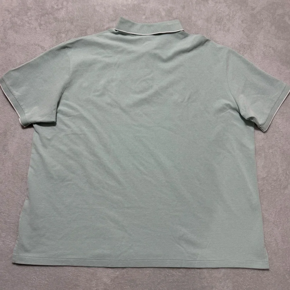 Polo Ralph Lauren Polo Shirt Mens 4XB Green Classic Fit Short Sleeve Big & Tall